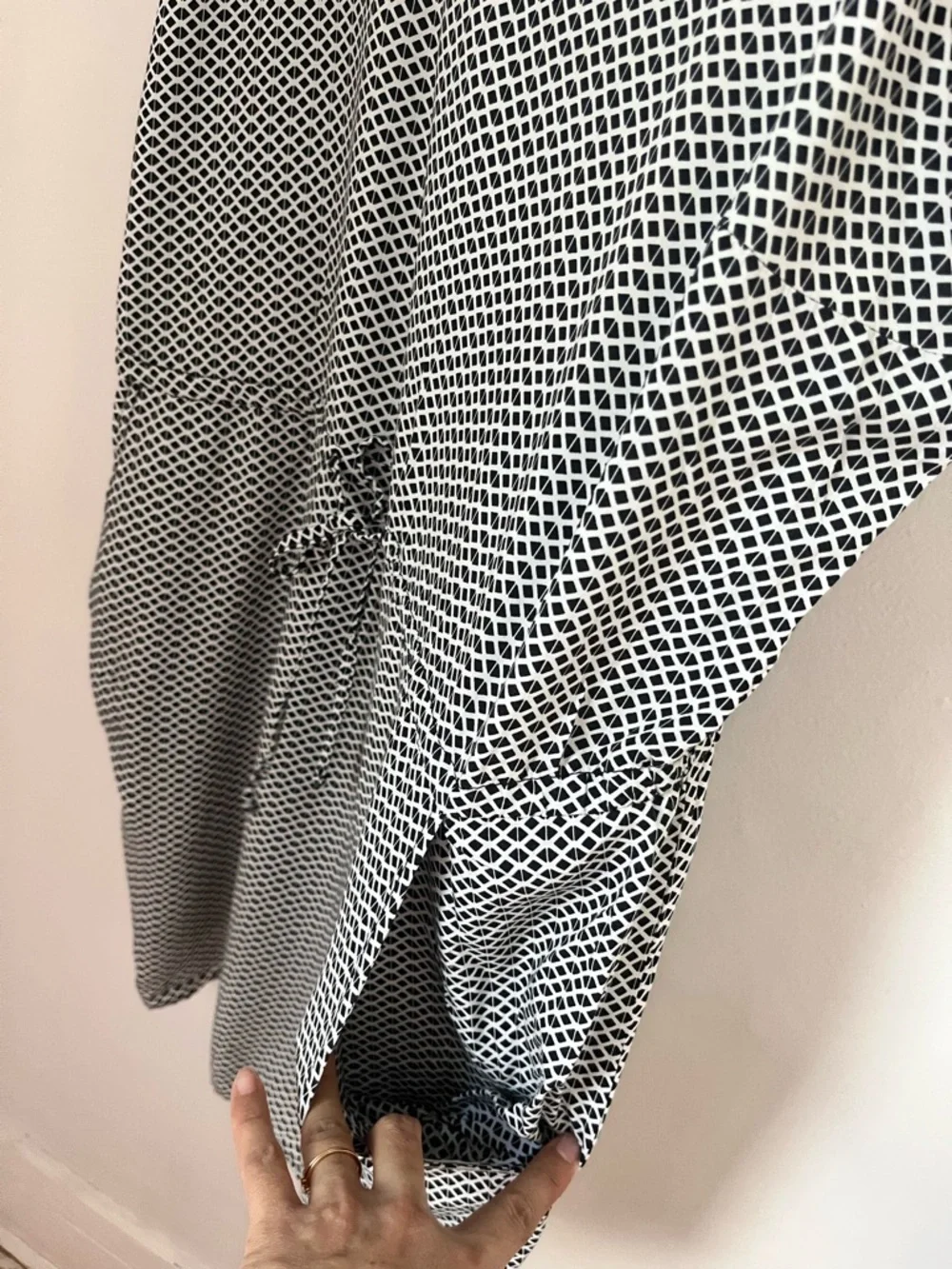 GAP Black & White Polka-Dot Sleeveless Sleep Dress - Picture 4 of 7